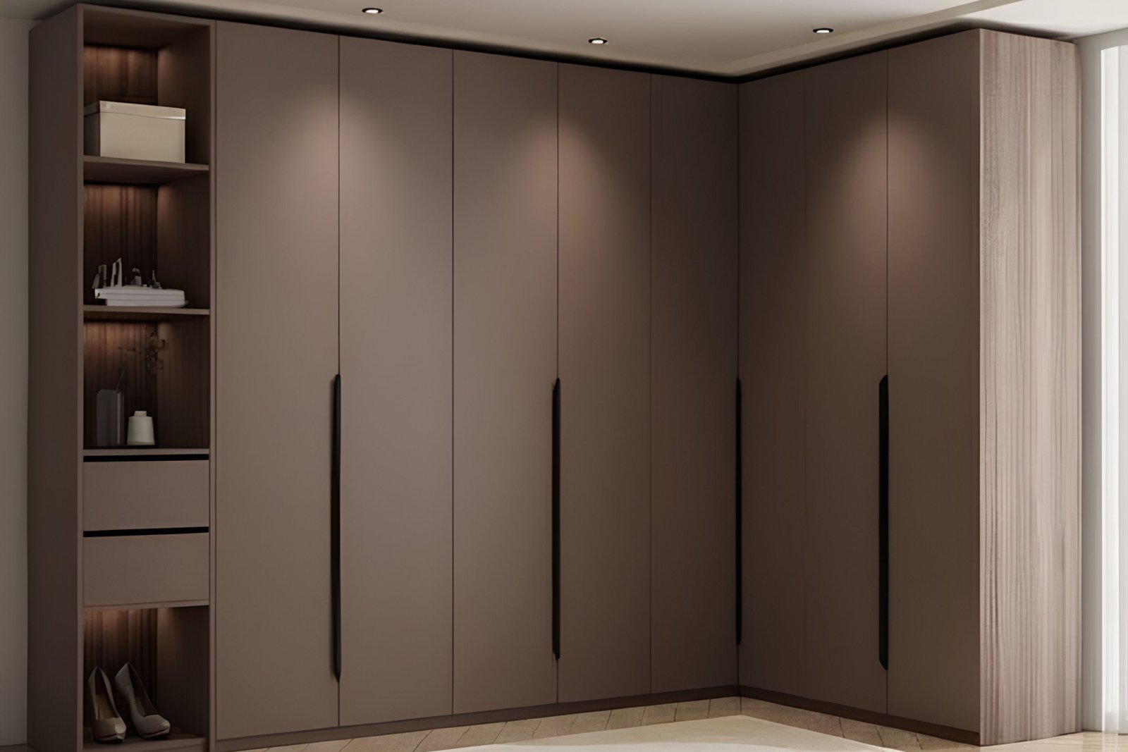 Corner Wardrobe